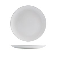 Churchill Satin Round Coupe Plate - 260mm - White (Pack of 12)