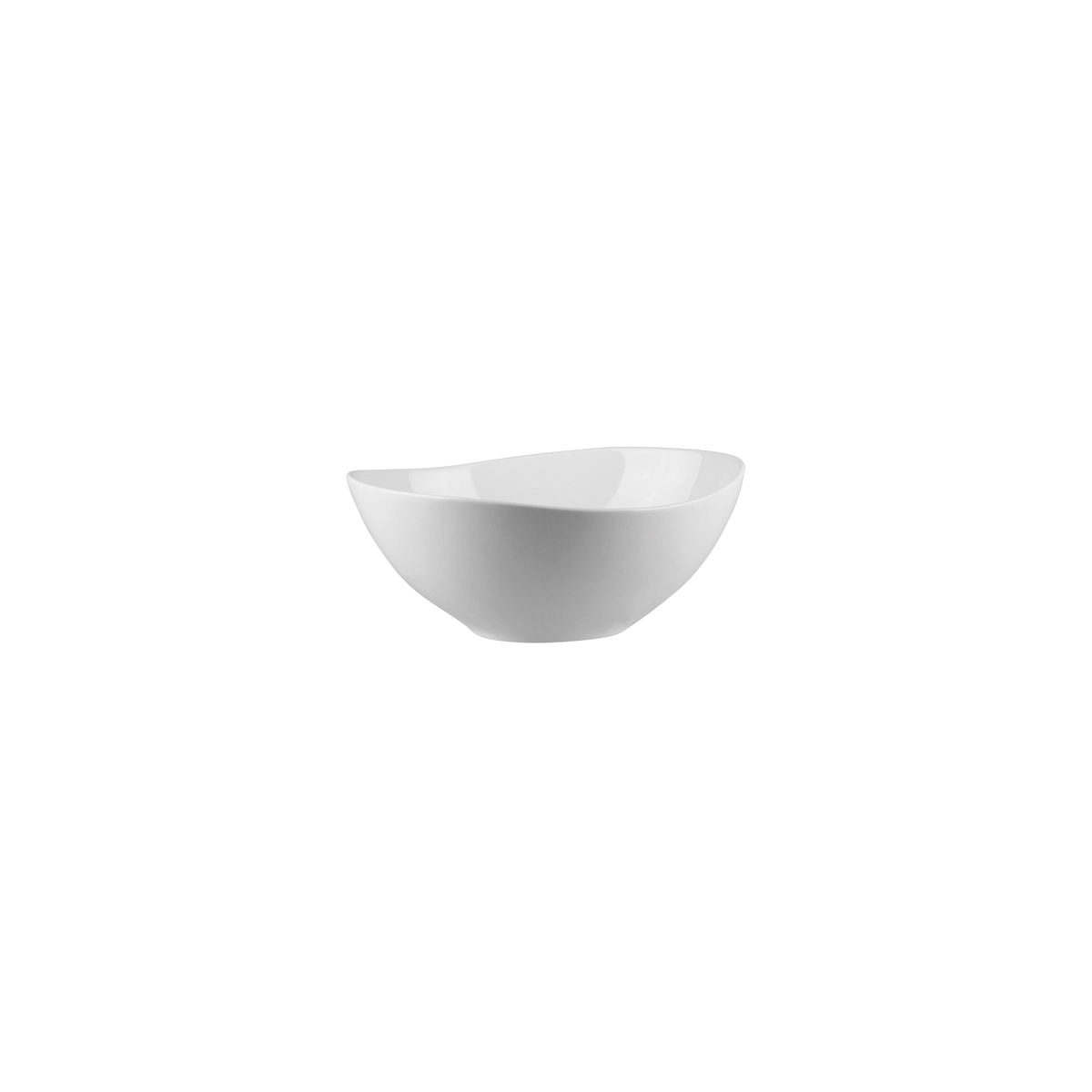 Australian Fine China Bistro Egg Shape Bowl - 1225ml - White (Pack of 12)