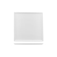 Australian Fine China Bistro Square Plate - Narrow Rim - 292x292mm - White (Pack of 12)