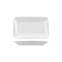 Australian Fine China Bistro Rectangular Plate - Slant Rim - 302x186mm - White (Pack of 12)