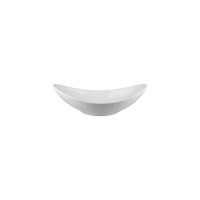 Australian Fine China Bistro Oval Boat Bowl - 214x124mm - White (Pack of 24)