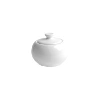 Australian Fine China Bistro Sugar Bowl With Lid - 100ml - White (Pack of 48)