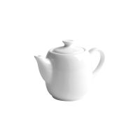 Australian Fine China Bistro Teapot & Lid - 640ml - White (Pack of 12)