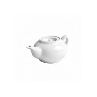 Australian Fine China Bistro Chinese Teapot & Lid - 370ml - White (Pack of 24)