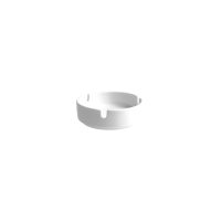 Australian Fine China Bistro Stackable Ashtray - 30ml - White (Pack of 12)
