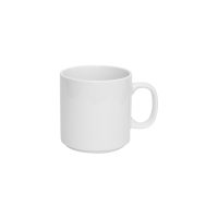 Australian Fine China Bistro Stackable Mug - 460ml - White (Pack of 24)
