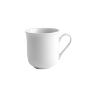 Australian Fine China Bistro Tea Cup With Lid - 260ml - White (Pack of 48)