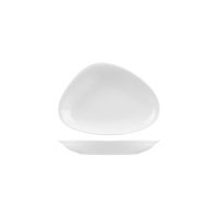 Australian Fine China Beachcomber Oval Coupe Plate - 270x187mm - White (Pack of 6)