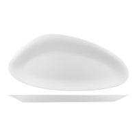 Australian Fine China Beachcomber Oval Platter - 500x230mm - White (Pack of 6)