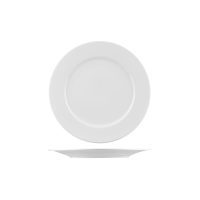 RAK Porcelain Banquet Round Plate - Wide Rim - 270mm - White (Pack of 12)