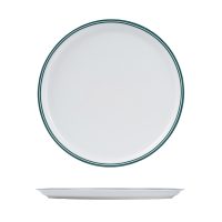 RAK Porcelain Nano Cru Green Pizza Plate - 330mm (Pack of 6)