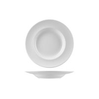 RAK Porcelain Classic Gourmet Round Bowl - Wide Rim - 260mm - White (Pack of 12)
