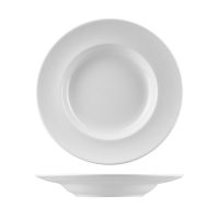 RAK Porcelain Classic Gourmet Round Bowl - Wide Rim - 300mm - White (Pack of 6)