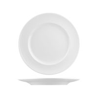 RAK Porcelain Classic Gourmet Round Plate - Wide Rim - 285mm - White (Pack of 12)