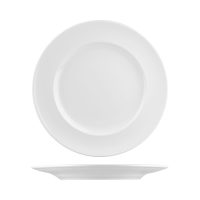 RAK Porcelain Classic Gourmet Round Plate - Wide Rim - 300mm - White (Pack of 6)