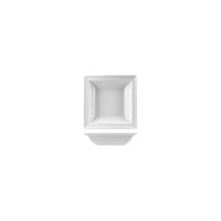 RAK Porcelain Classic Gourmet Square Bowl - Narrow Rim - 400ml - White (Pack of 12)
