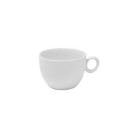 Australian Fine China Flinders Melbourne Cappuccino Cup - 200ml - White (Pack of 12)