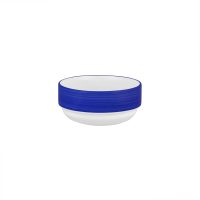 Australian Fine China Leschenaultia Blue Stackable Soup Bowl - 300ml (Pack of 12)