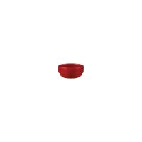 Australian Fine China Flinders Healthcare Red Stackable Soup Bowl - 340ml (Pack of 12)