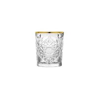 Libbey / ONIS Hobstar Double Old Fashioned - Gold Rim - 355ml (Pack of 12)