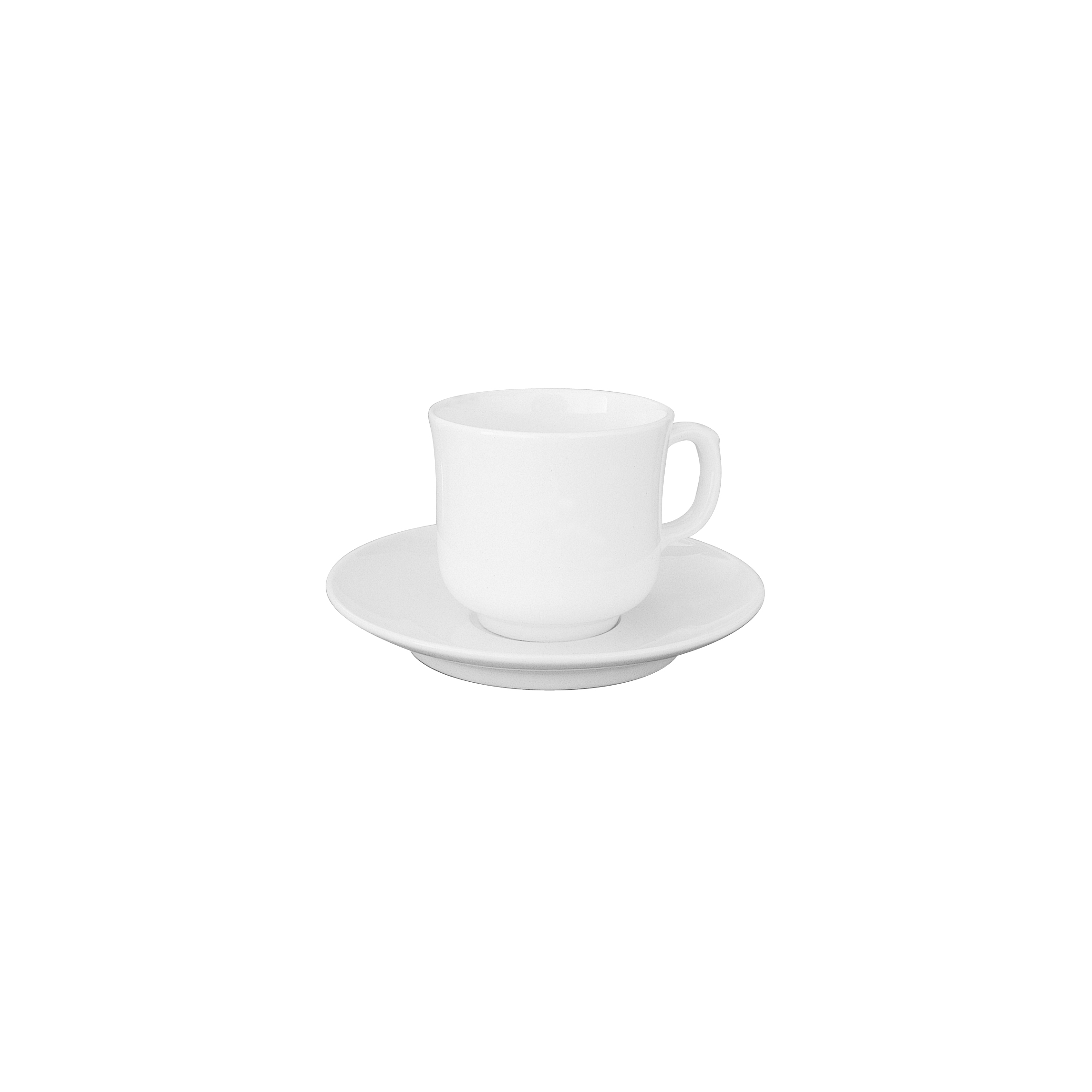 Australian Fine China Macquarie Tall Tea / Coffee Cup - 185ml - White (Pack of 24)