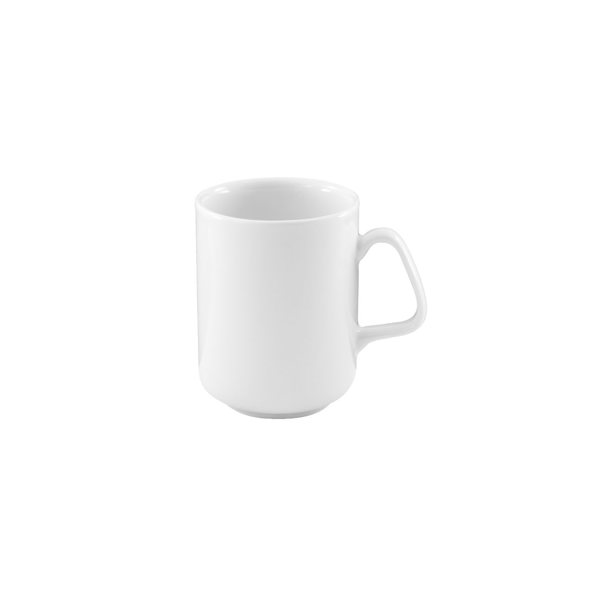 Australian Fine China Flinders Claremont / Alice Mug - 290ml - White (Pack of 12)