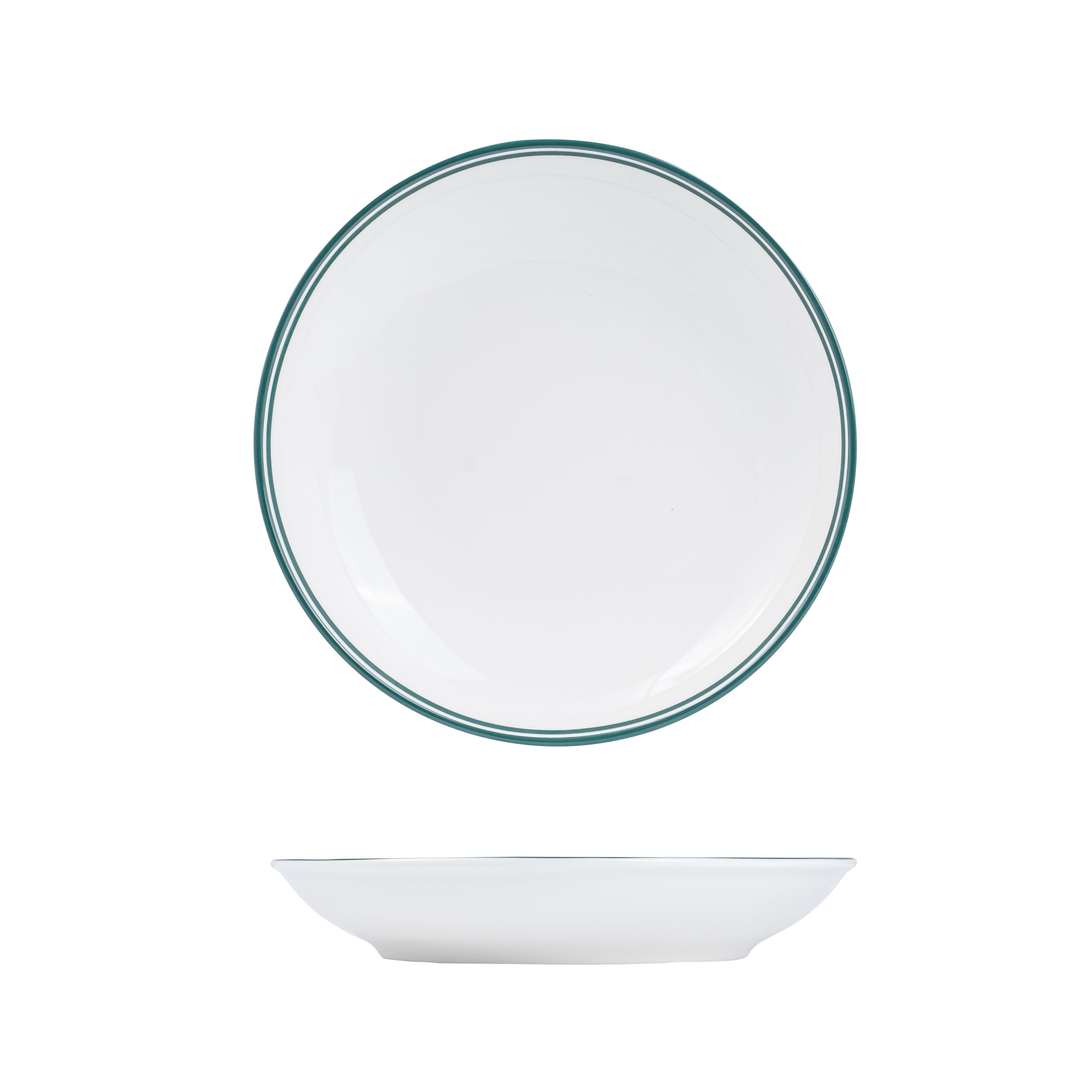 RAK Porcelain Nano Cru Green Round Bowl - 1280ml (Pack of 12)