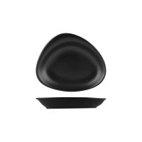 RAK Porcelain Neofusion Black Volcano Deep Oval Coupe Plate - 290x238mm (Pack of 6)
