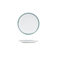 RAK Porcelain Nano Cru Green Round Coupe Plate - 180mm (Pack of 24)