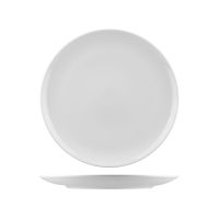 RAK Porcelain Nano Round Coupe Plate - 290mm - White (Pack of 12)