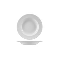 Australian Fine China Prelude Soup / Pasta Bowl - Wide Rim - 300ml - White (Pack of 12)