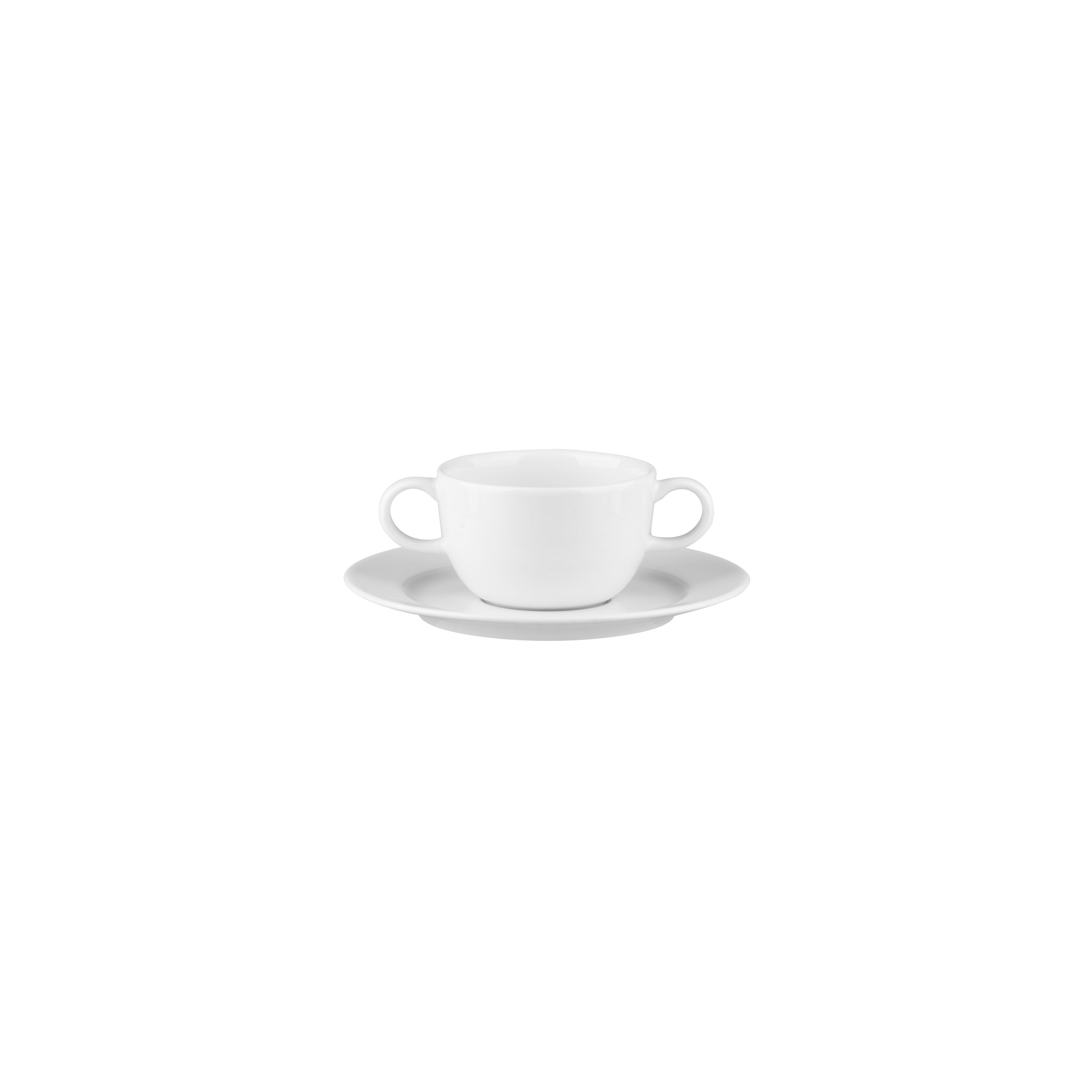 Australian Fine China Prelude Consomme Bowl - 300ml - White (Pack of 24)