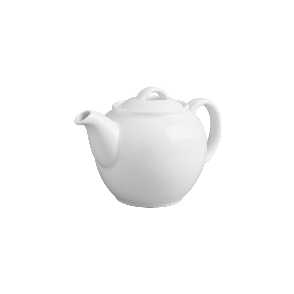 Australian Fine China Prelude Teapot With Lid - 1000ml - White (Pack of 12)