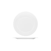 Australian Fine China Pacific Round Plate - Wide Rim - 305mm - White (Pack of 12)