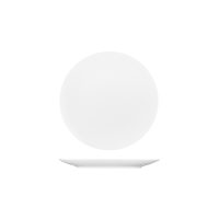 Australian Fine China Pacific Round Coupe Plate - 275mm - White (Pack of 12)