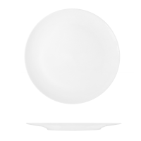 Le Ballet Bravura Round Flat Coupe Plate - 300mm - White (Pack of 6)
