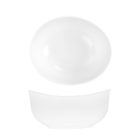 Le Ballet Bravura Salad Oval Bowl - 830ml - White (Pack of 6)