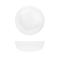 Le Ballet Bravura Cereal Bowl - Low - 500ml - White (Pack of 12)