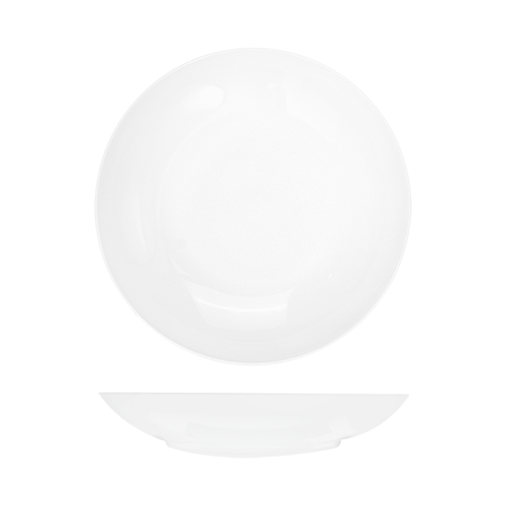 Le Ballet Bravura Coupe Serving Bowl - 1240ml - White (Pack of 12)