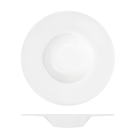Le Ballet Bravura Gourmet Bowl - Wide Rim - 310ml - White (Pack of 6)