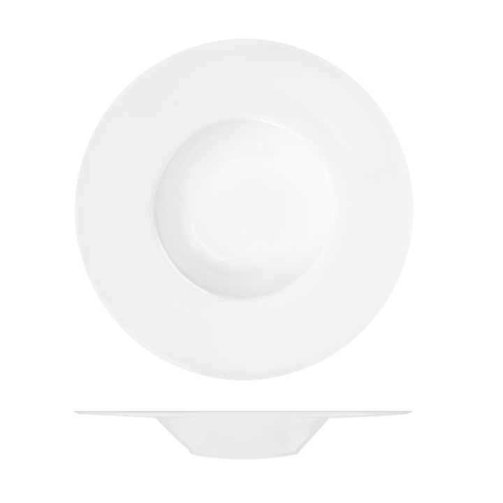 Le Ballet Bravura Gourmet Bowl - Wide Rim - 310ml - White (Pack of 6)