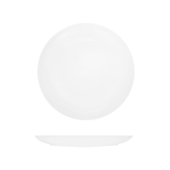Le Ballet Fedra Round Coupe Plate - 210mm - White (Pack of 12)