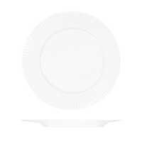 Le Ballet Spectra Round Plate - Flat Wide Rim - 290mm - White (Pack of 12)