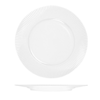 Le Ballet Spectra Round Plate - Flat Wide Rim - 310mm - White (Pack of 6)