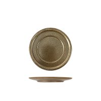 Rakstone Rust Round Plate - Wide Rim - 200mm (Pack of 24)