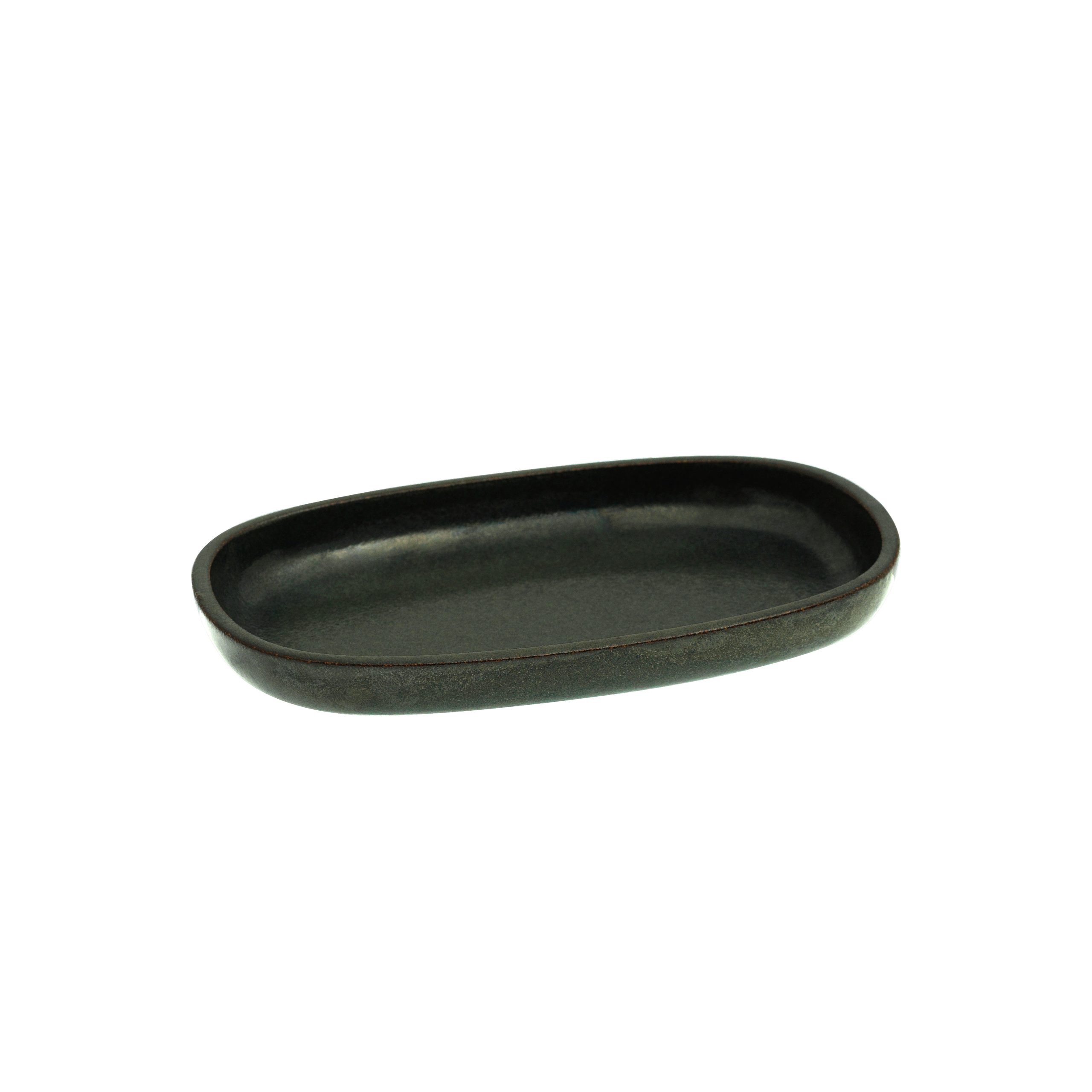 Rakstone Caldera Deep Oval Plate - 230x150mm (Pack of 12)