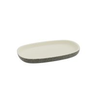 Rakstone Dual Deep Oval Plate - 230x150mm (Pack of 12)