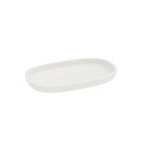 Rakstone Ivory Deep Oval Plate - 230x150mm (Pack of 12)