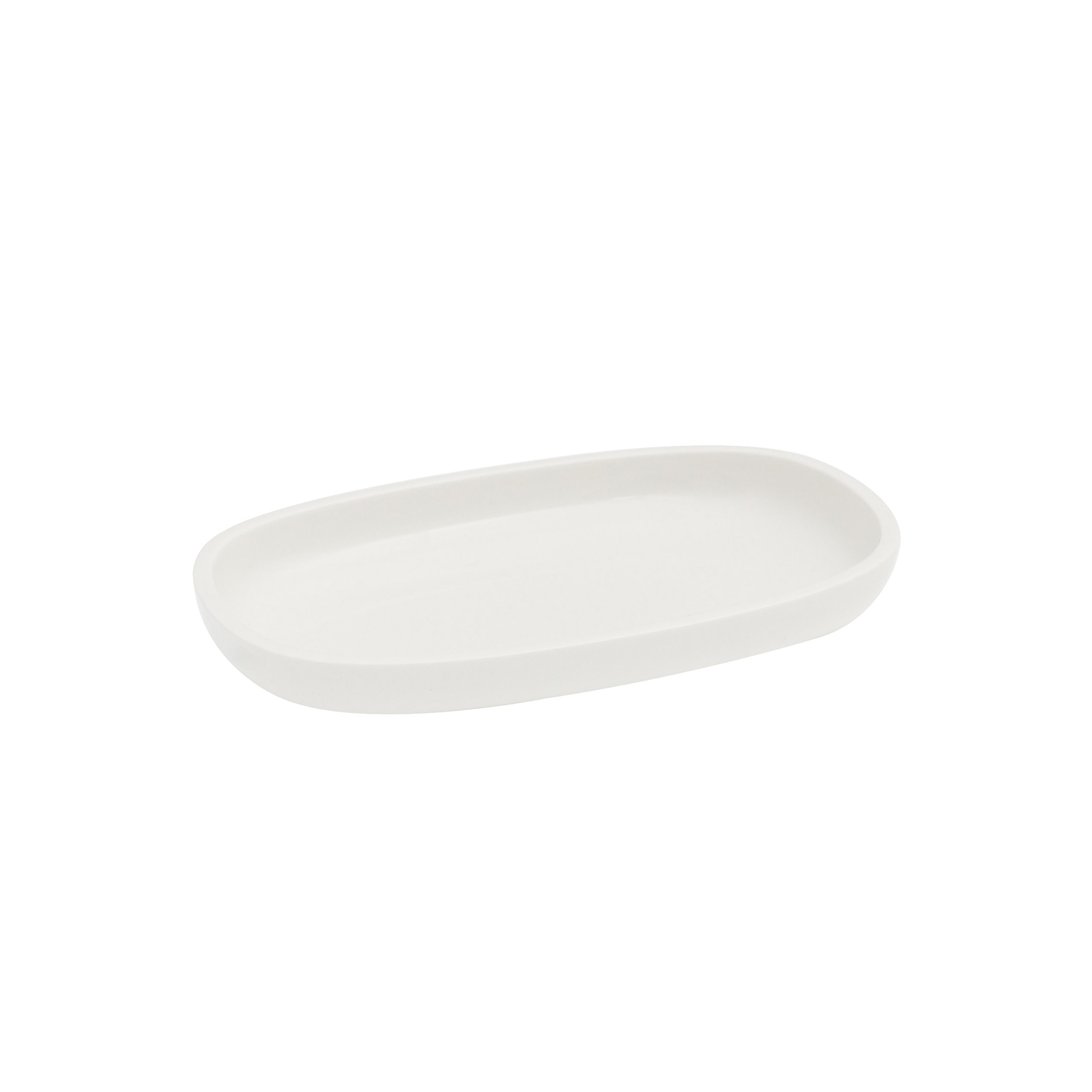 Rakstone Ivory Deep Oval Plate - 230x150mm (Pack of 12)