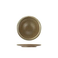 Rakstone Rust Flat Coupe Plate - 210mm (Pack of 12)
